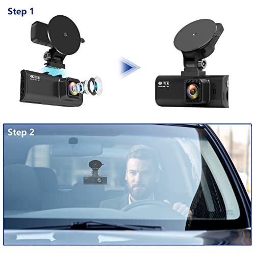Suction Cup Mount for REDTIGER F7N Dash Cam with GPS Module