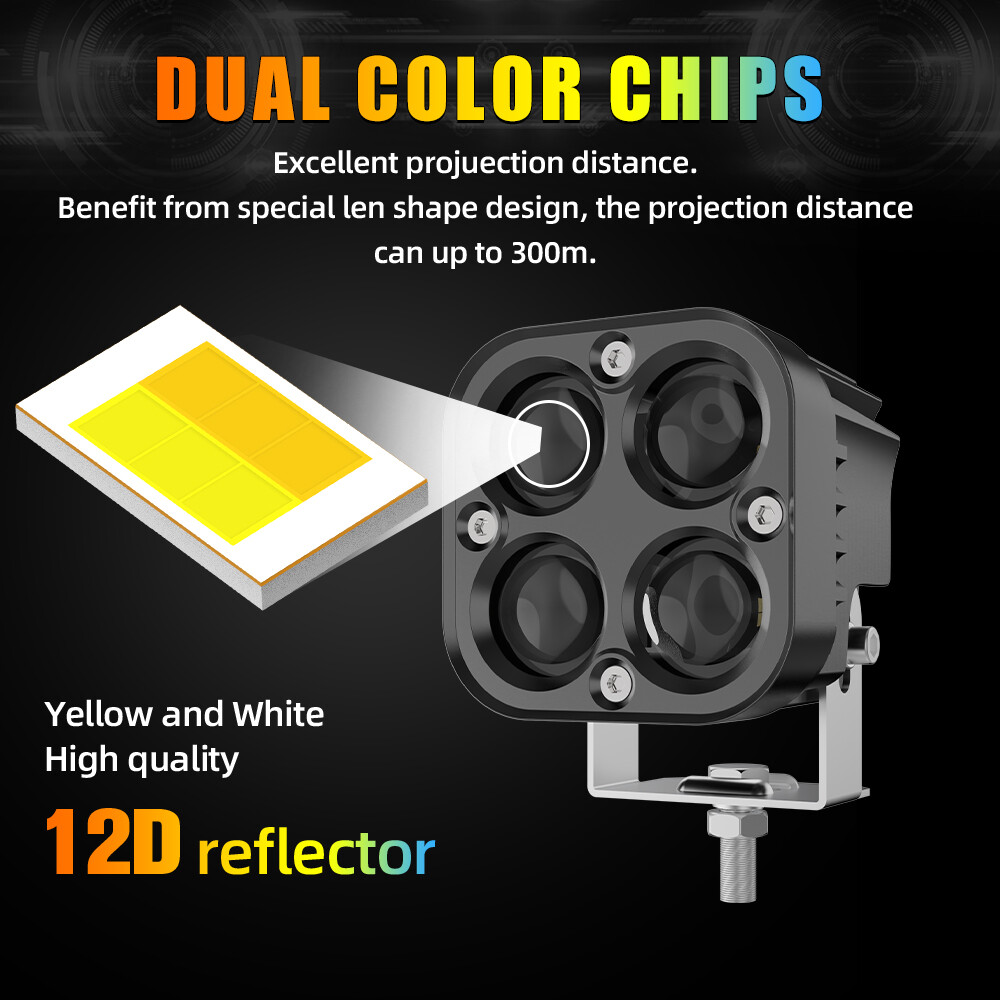 FIT Can-Am Maverick X3 Max Roof 52inch +8" LED Light Bar+3" Pods+Wires bracket