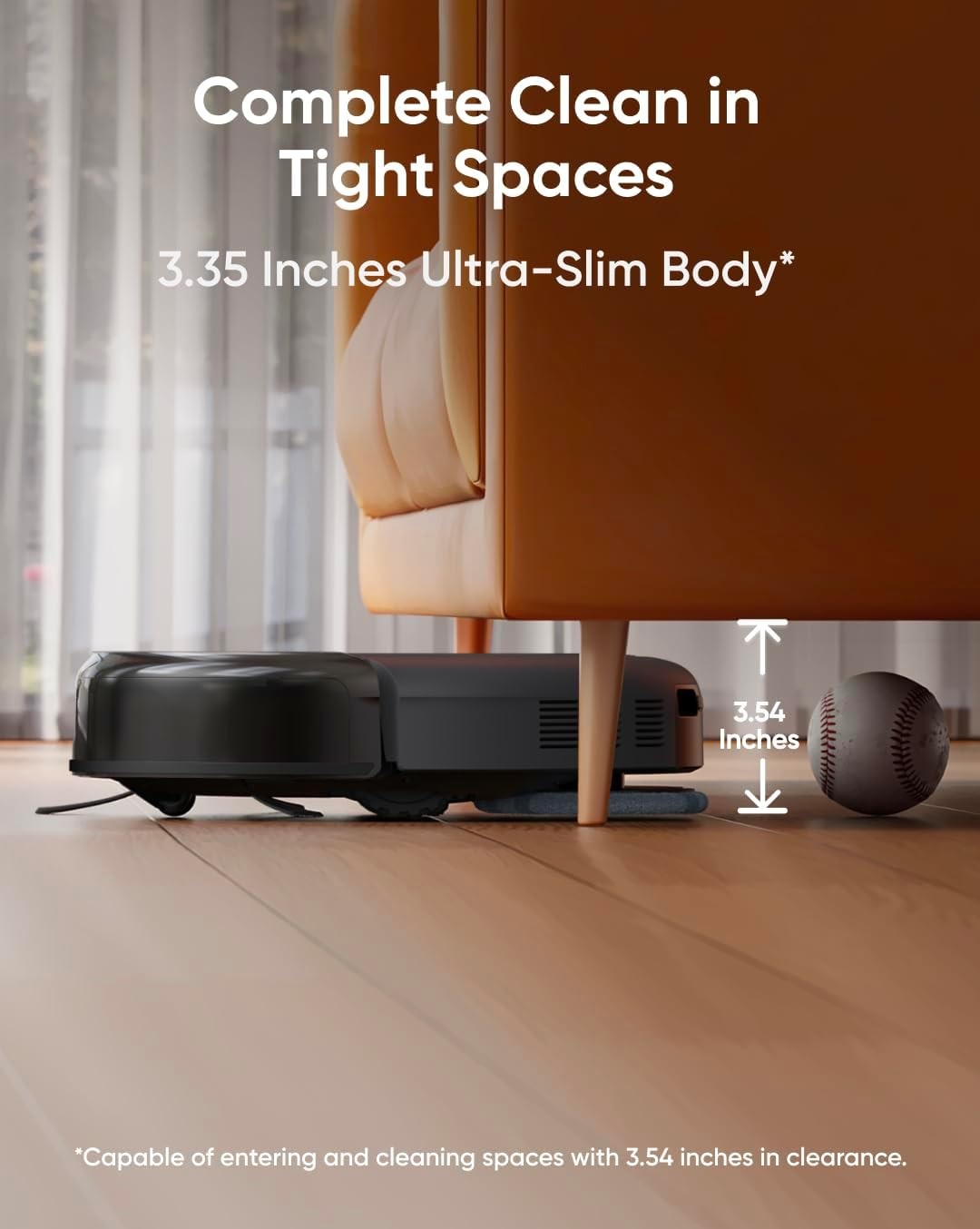 eufy Robot Vacuum Omni C20, Robot Vacuum and Mop ((Renewed Acceptable)