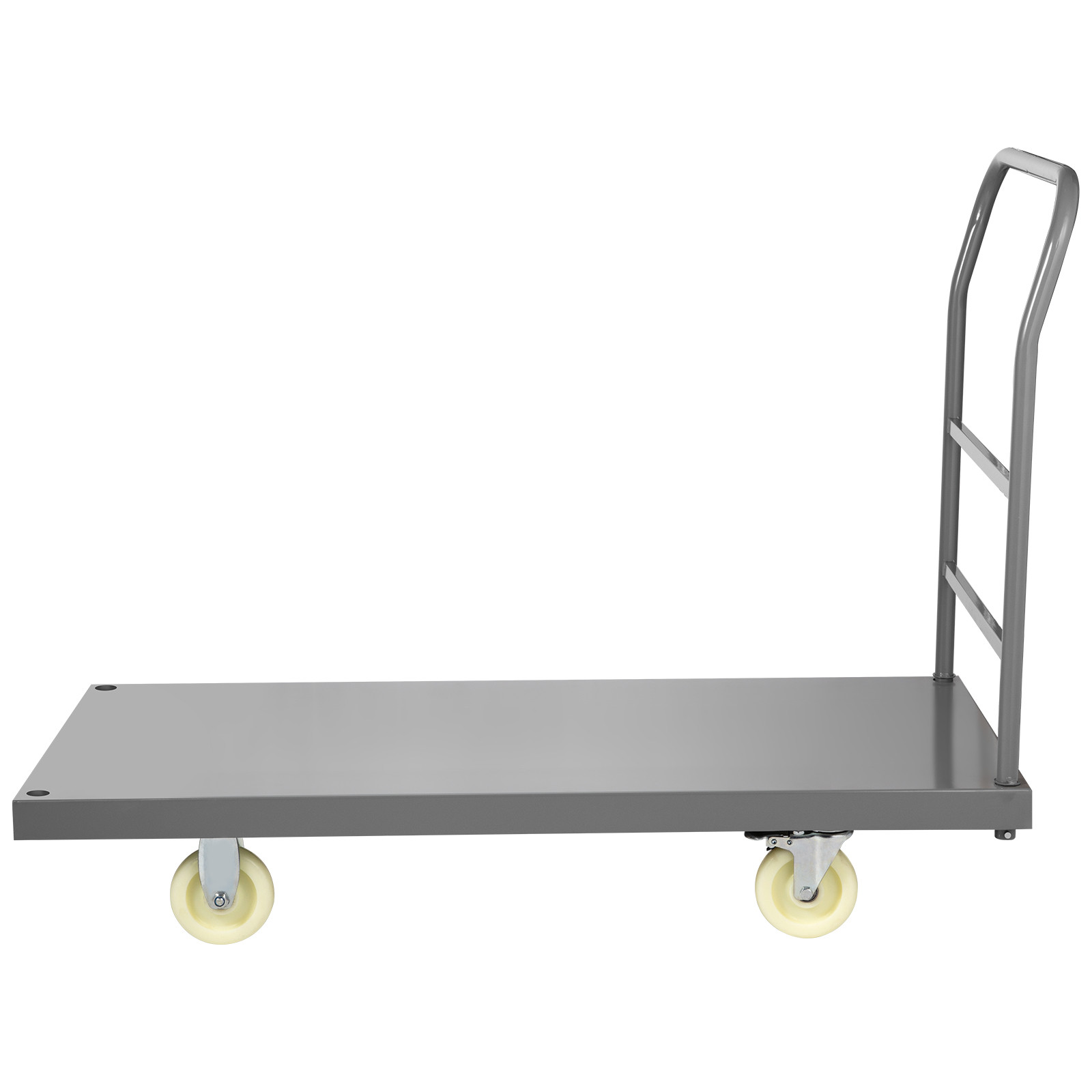 VEVOR Platform Truck 2000 lbs Capacity 47" x 24" x 32" Flatbed Cart Hand Truck