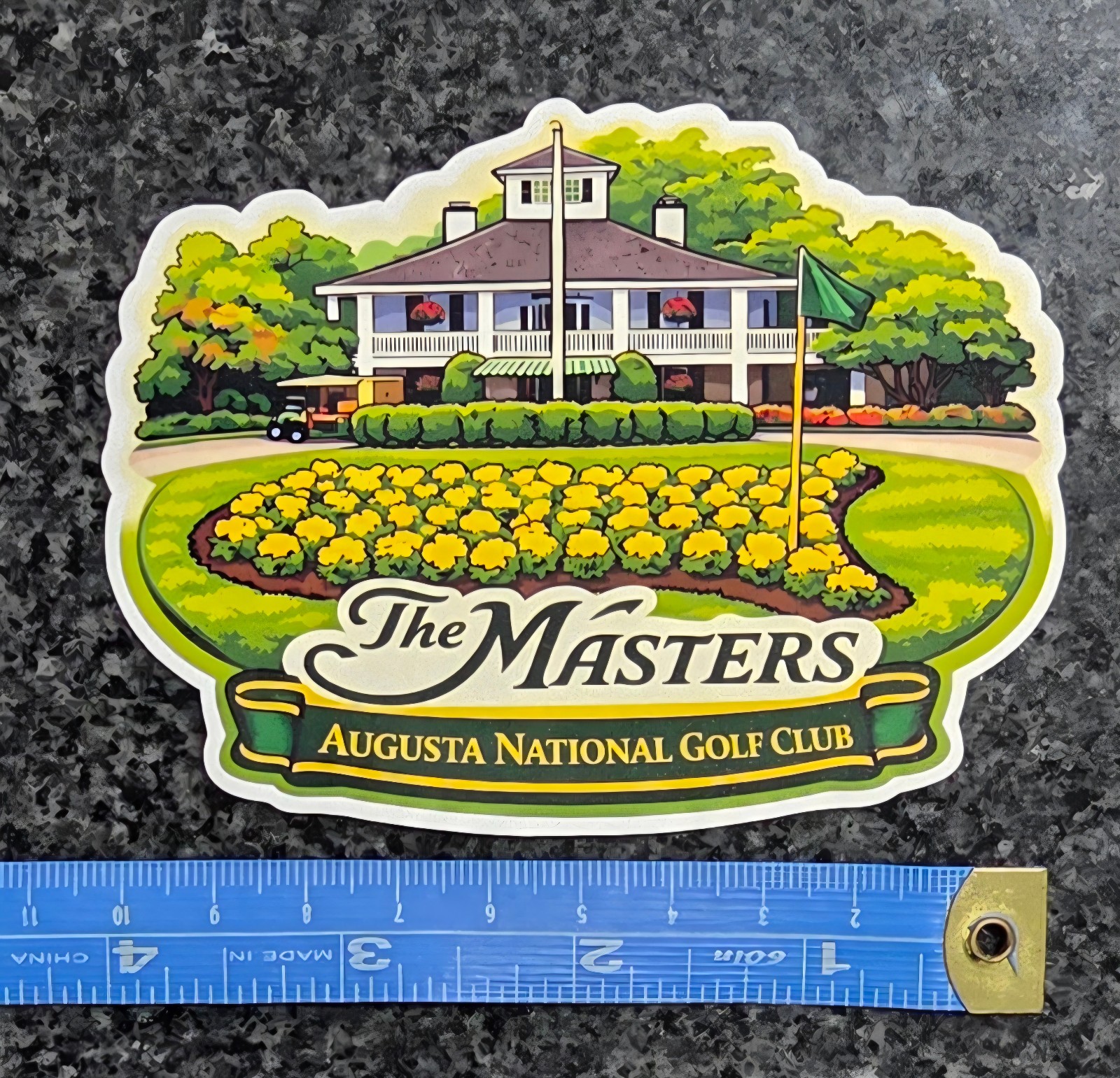 The Masters Tournament Golf Clubhouse Decal Vinyl Sticker Water Resistant UV Re