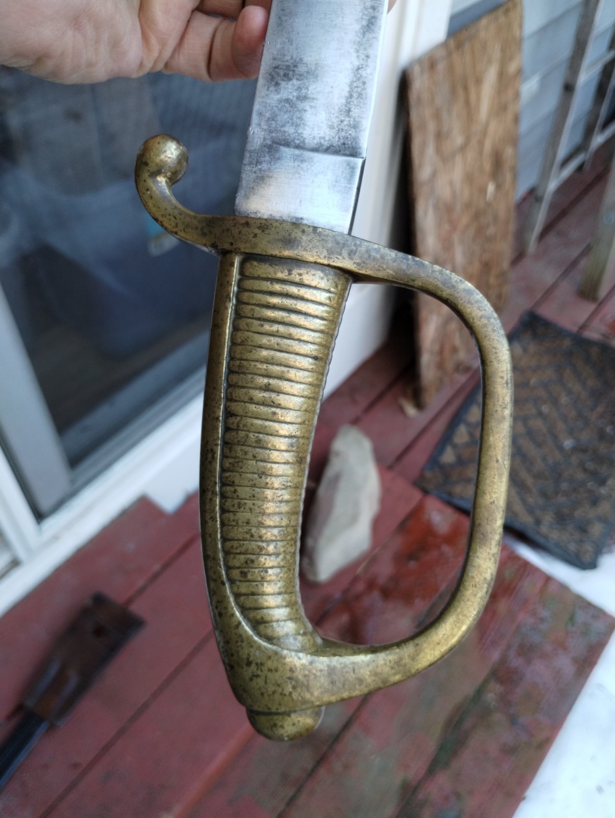 Swiss Army Short Sword / Hanger with sheath 19th cent