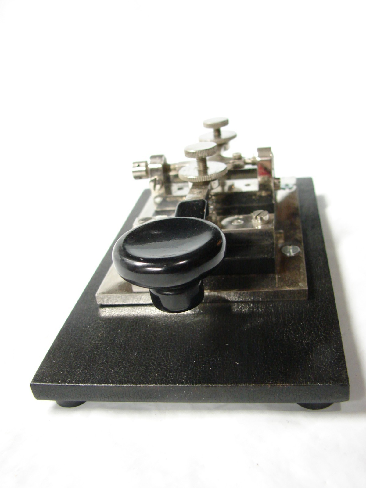 ~WWII JAPANESE NAVY TELEGRAPH KEY~RECONDITIONED on a CUSTOM WOOD BASE~VERY NICE~