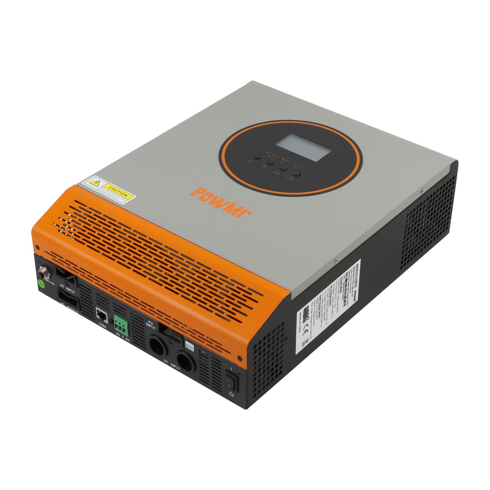 2400W 24V Solar Inverter Hybrid 110V/120V Off Grid 80A Charge Controller PV 80V