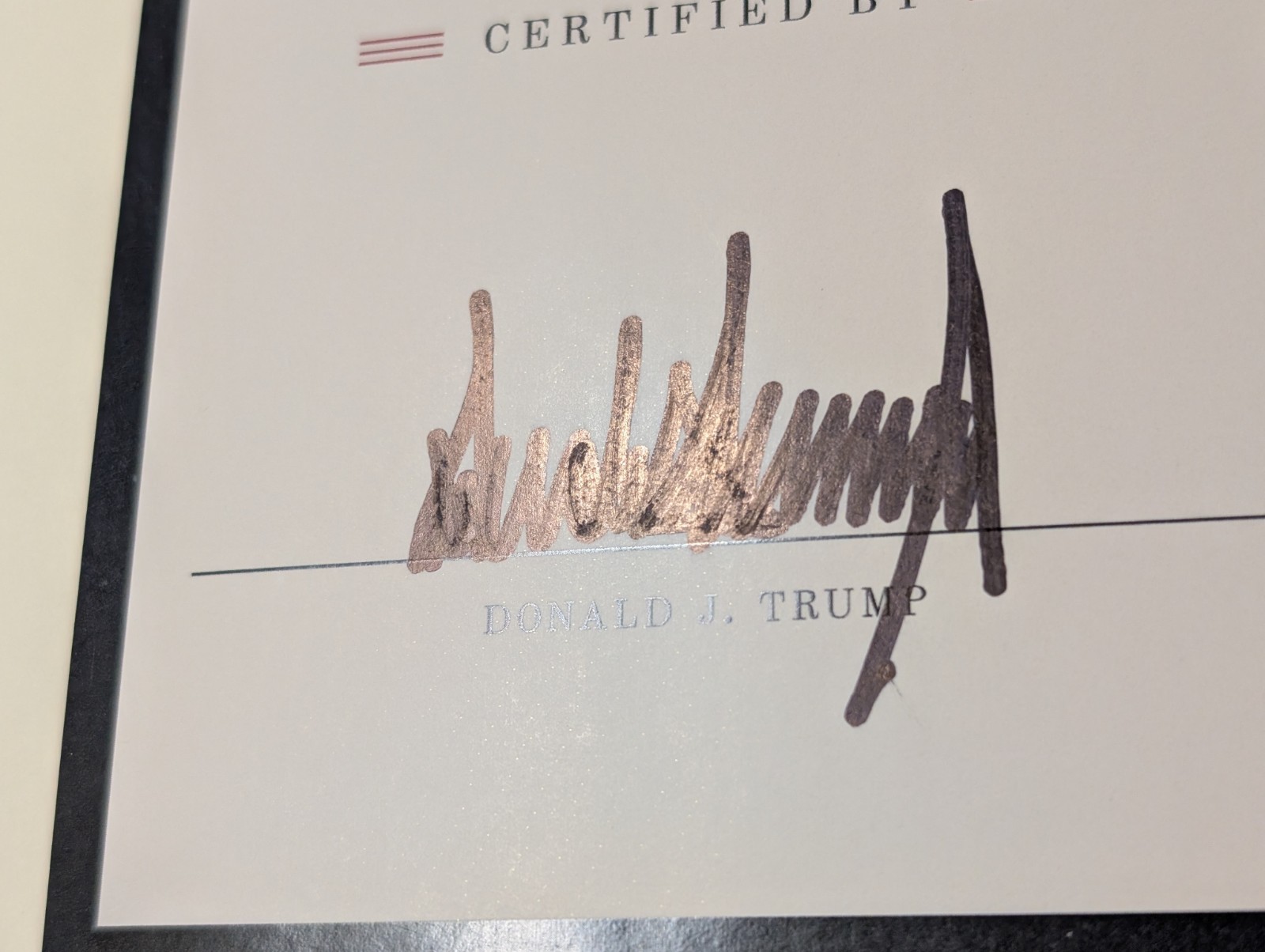 SIGNED Trump The Art Of The Deal Hardback Book Official 2016 Election Edition