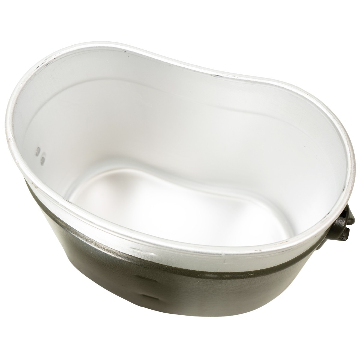 Original Italian Army Mess Tins - Olive - New Unissued - Military Surplus Cans