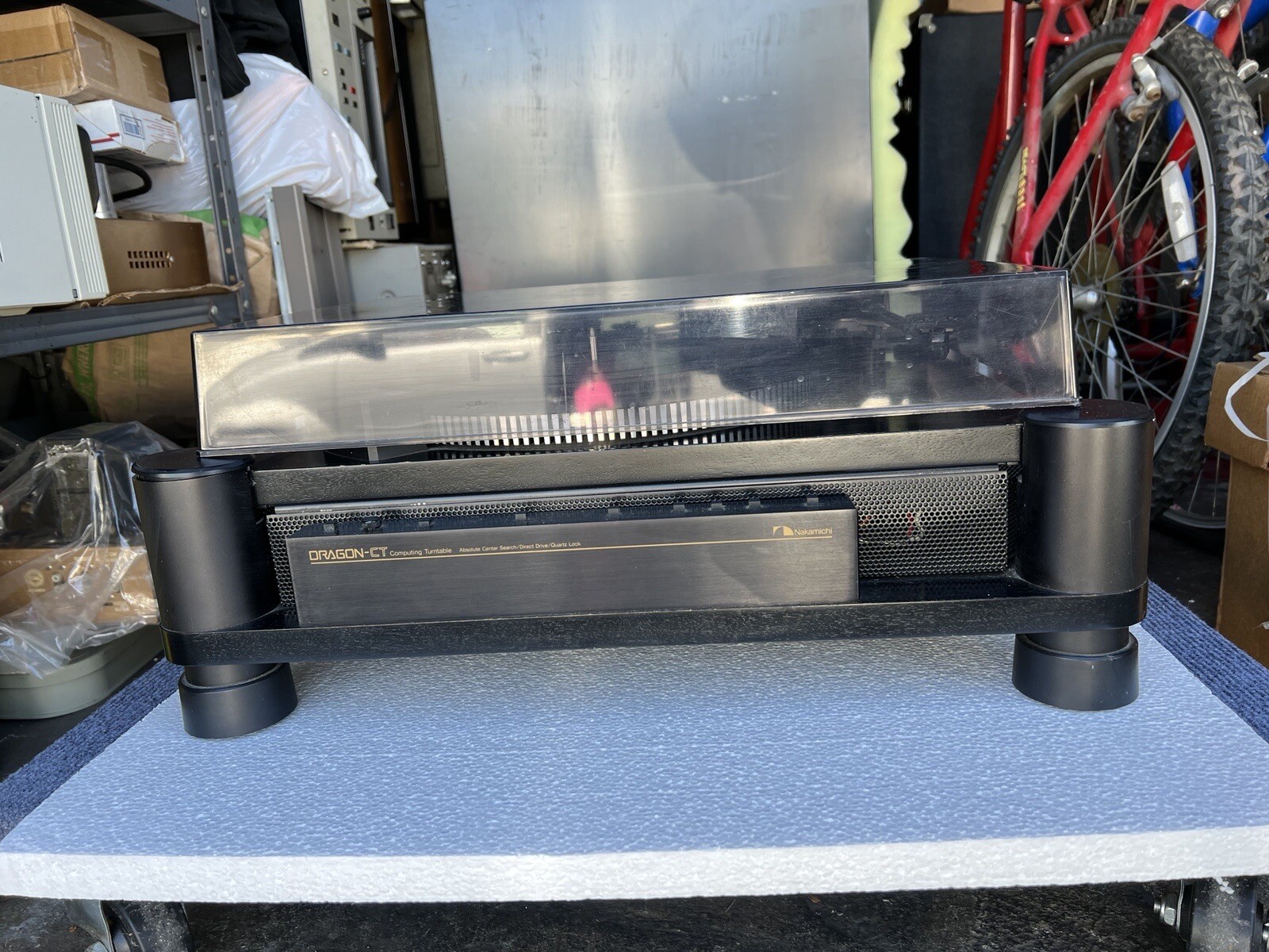 NAKAMICHI DRAGON-CT COMPUTING TURNTABLE - RARE