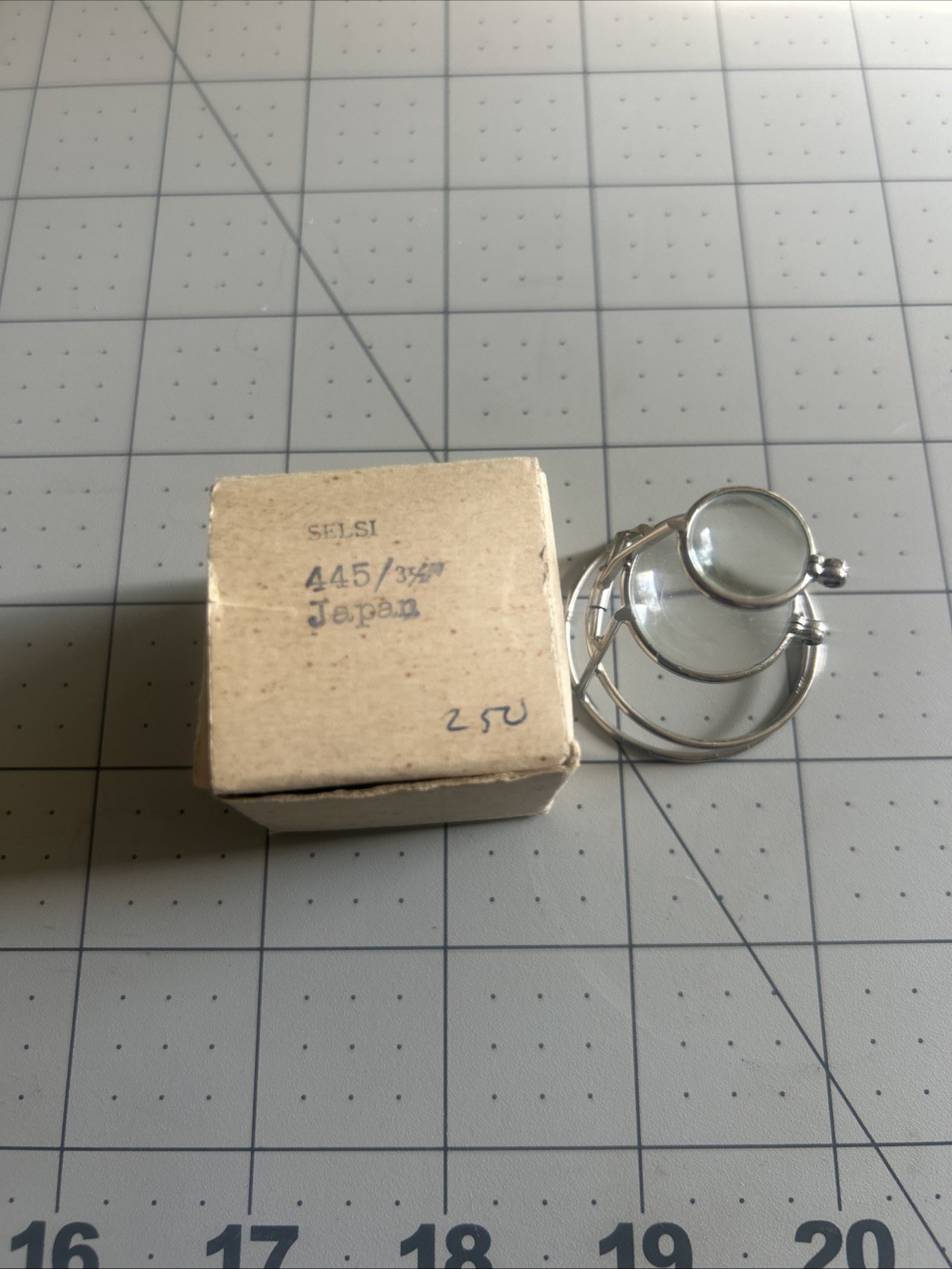 Vintage SELSI Combination Double Loupe – Made in Japan RARE Piece