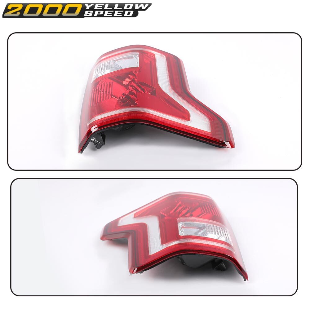 Tail Lights Fit For 2015 2016 2017 Ford F-150 Pickup Halogen Rear LH And RH Lamp