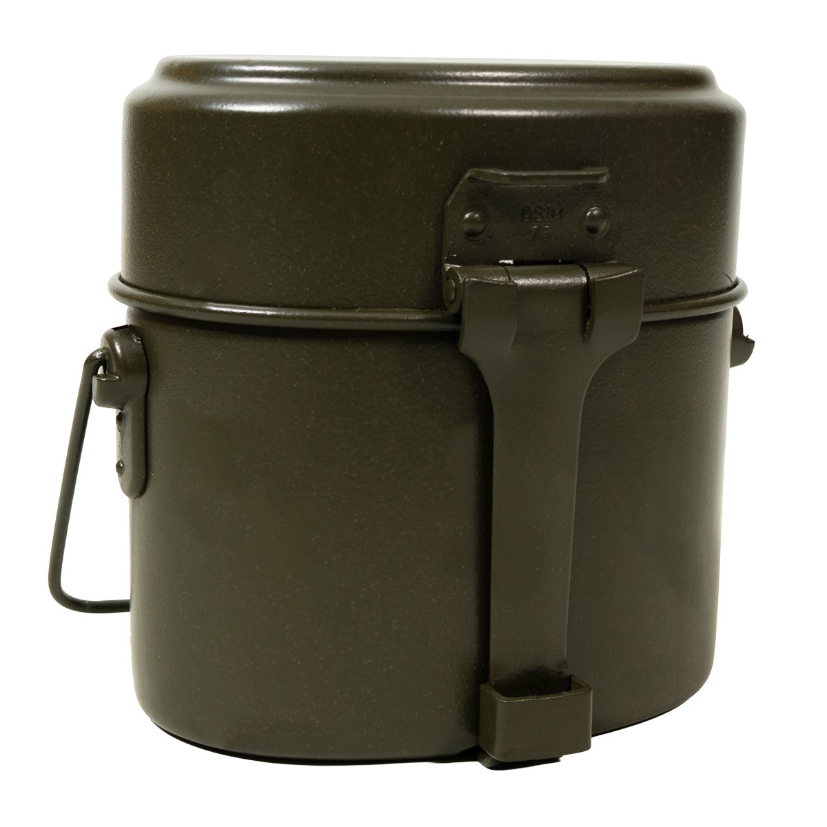 Original Italian Army Mess Tins - Olive - New Unissued - Military Surplus Cans