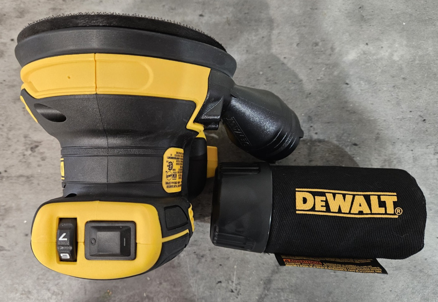 NEW DeWALT 20V MAX XR 5" Cordless Random Orbital Sander DCW210B (Bare Tool)