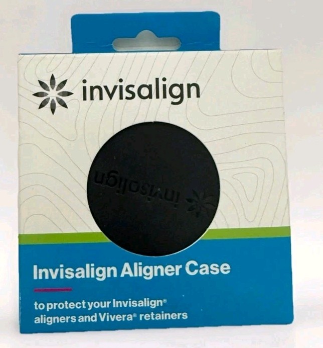 Invisalign Aligner Case Black New