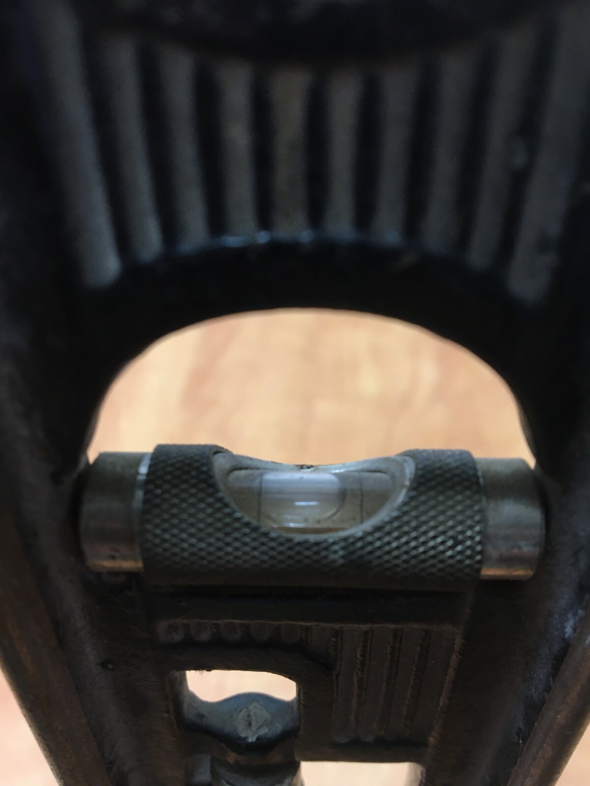 Stanley No. 36 Cast Iron Level 12" Long 3 Vials Vintage