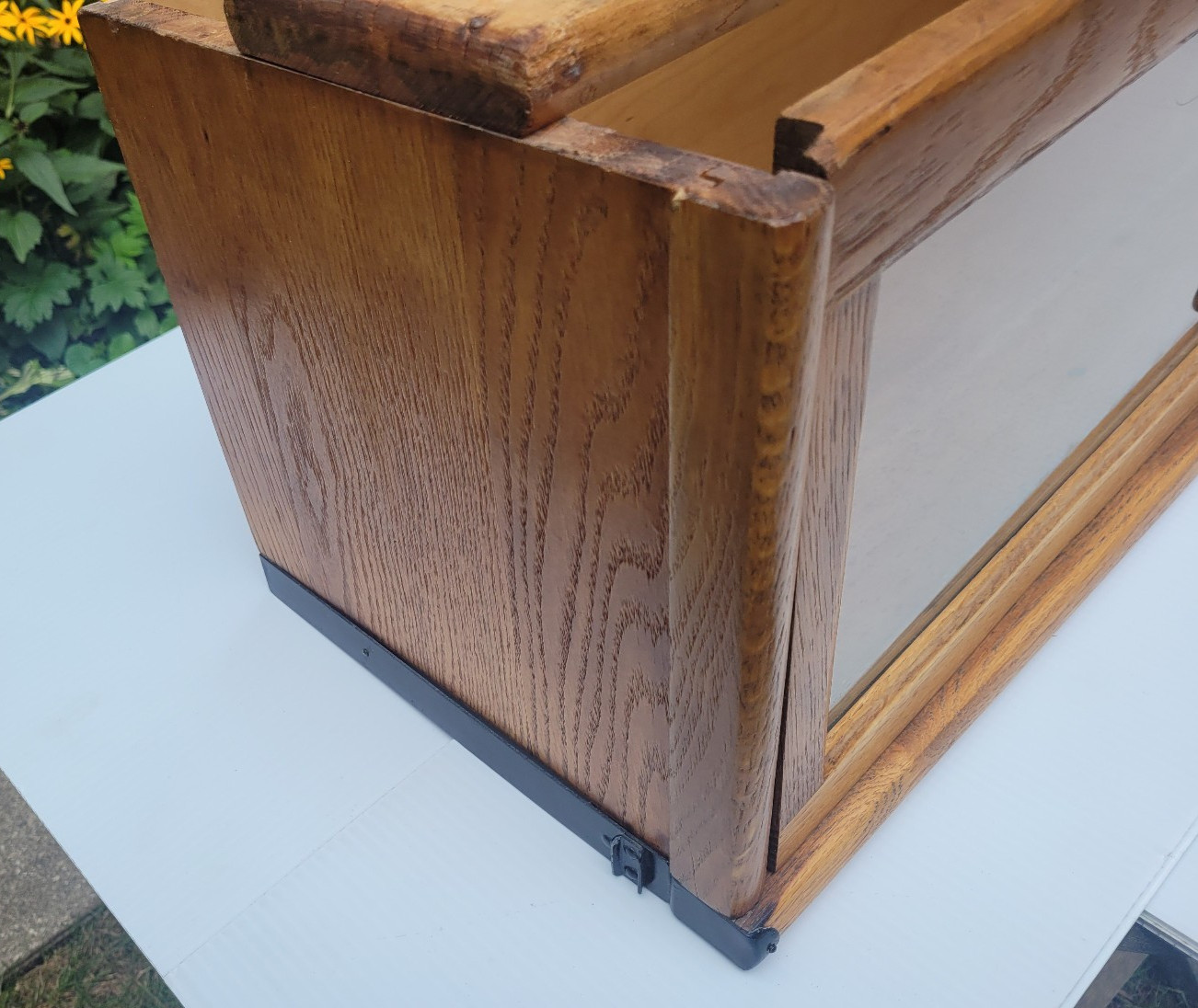 Antique Macey Oak Barrister Bookcase 10 1/2" Tall Section #1