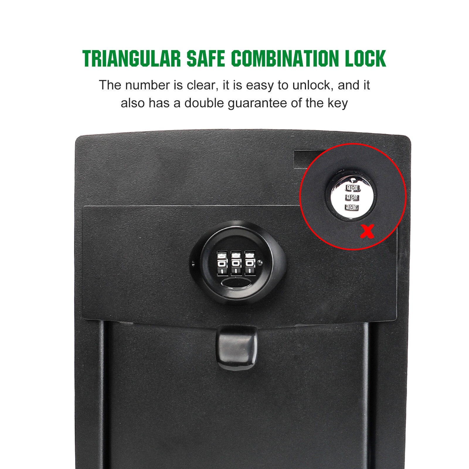 Center Console Safe Vault Storage Box For 2010-24 Toyota 4Runner For 00016-86184