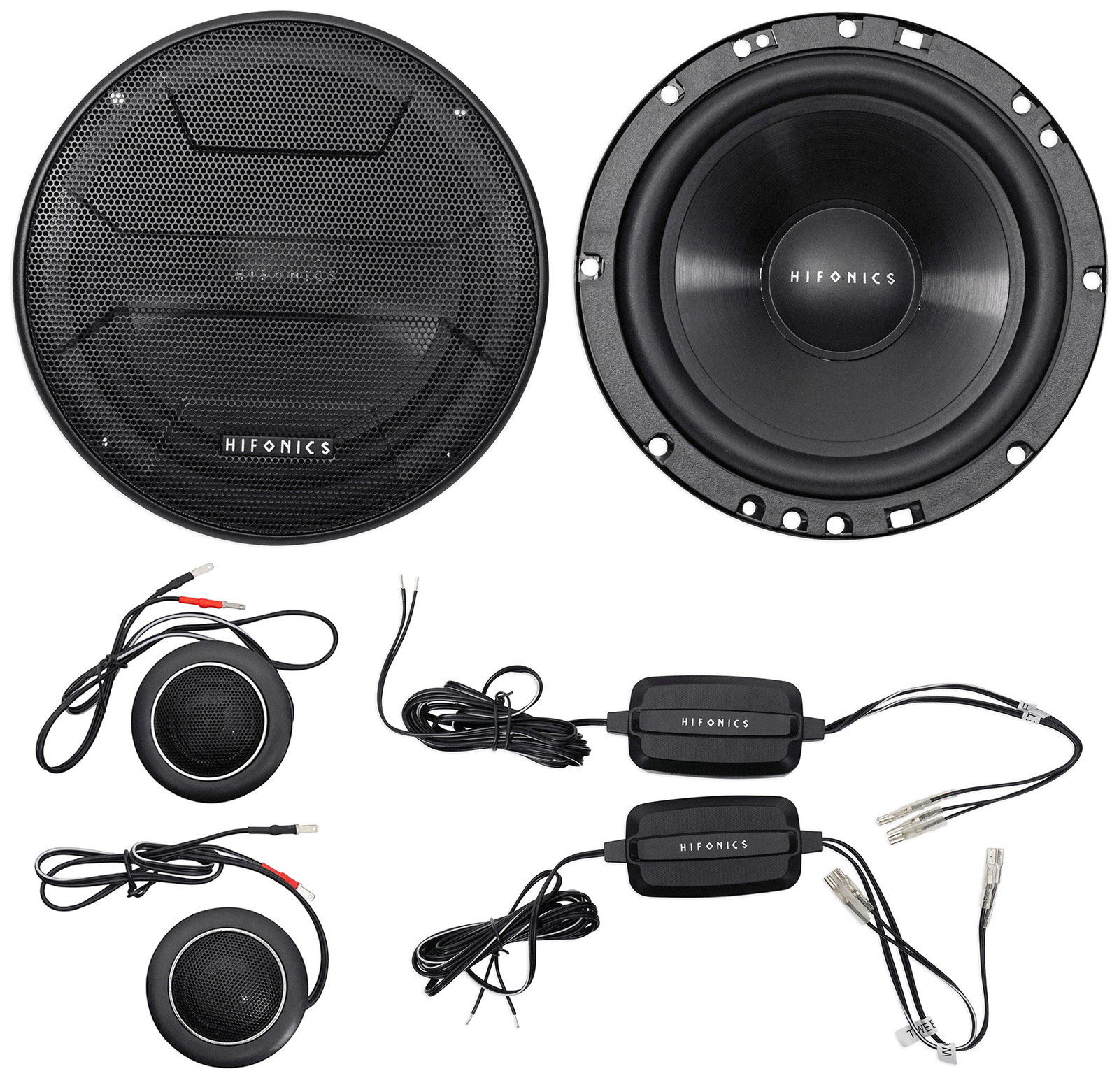 Pair Hifonics ZS65C 6.5" 400 Watt Component Car Audio Speakers