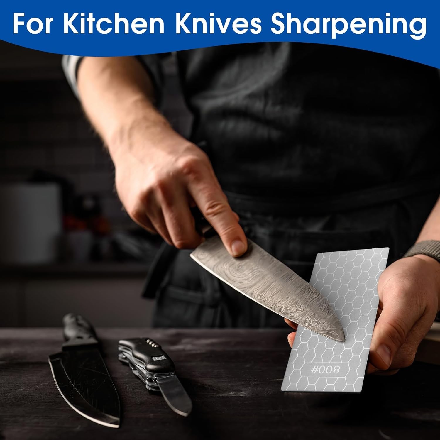 5 PCS Diamond Sharpening Stone, Diamond Sharpening Plate