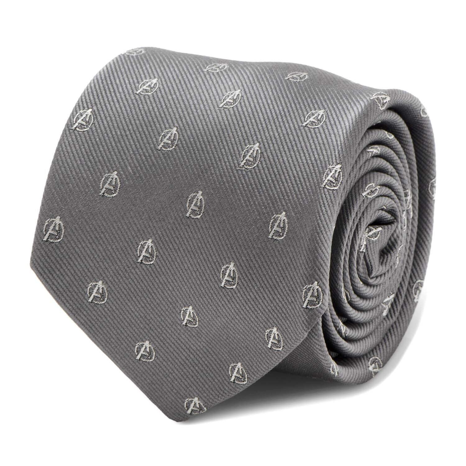 👔 Marvel Avengers Gray Men's Tie