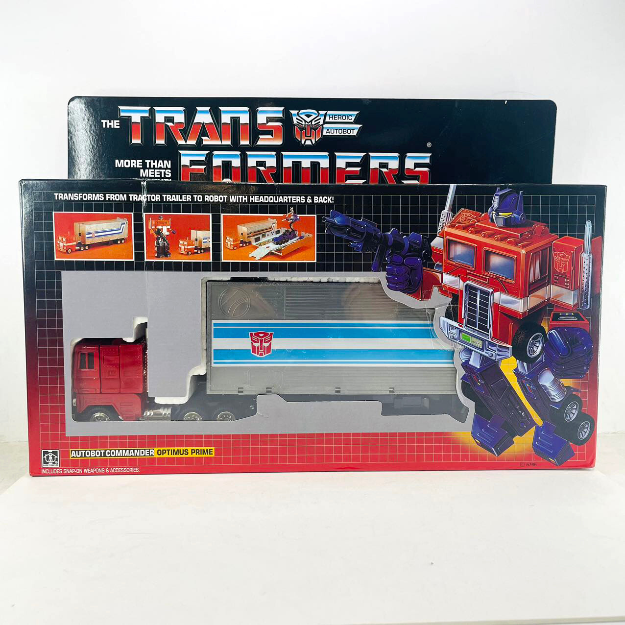 Transformers G1 Autobot Commander Optimus Prime Transforming Toy K.O.Version NEW