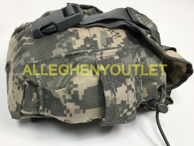 NEW MOLLE II, 1 QT CANTEEN / GENERAL PURPOSE POUCH [ACU] - AUTHENTIC USGI