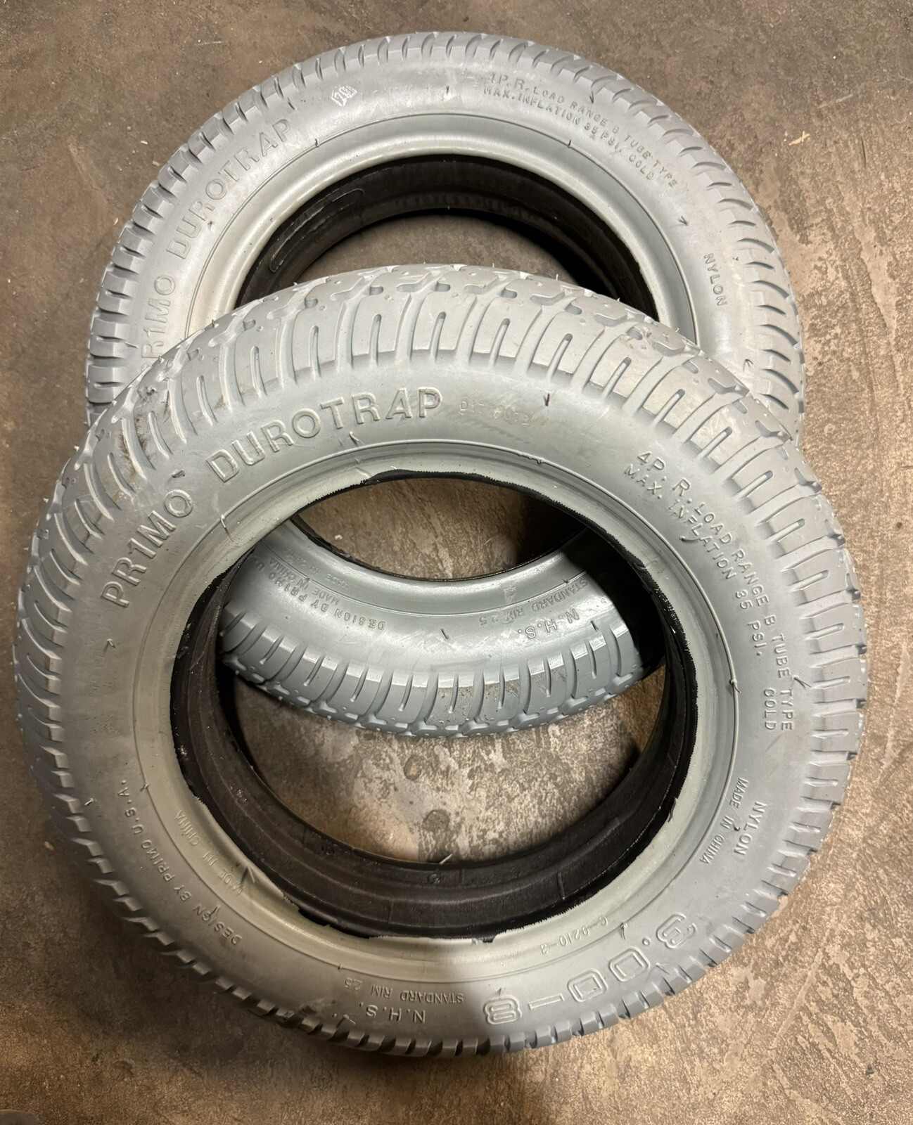 14"x3" Drive Wheel Flat-Free Aqua Tread Tire for Jazzy Power Wheel Chairs 3.00-8