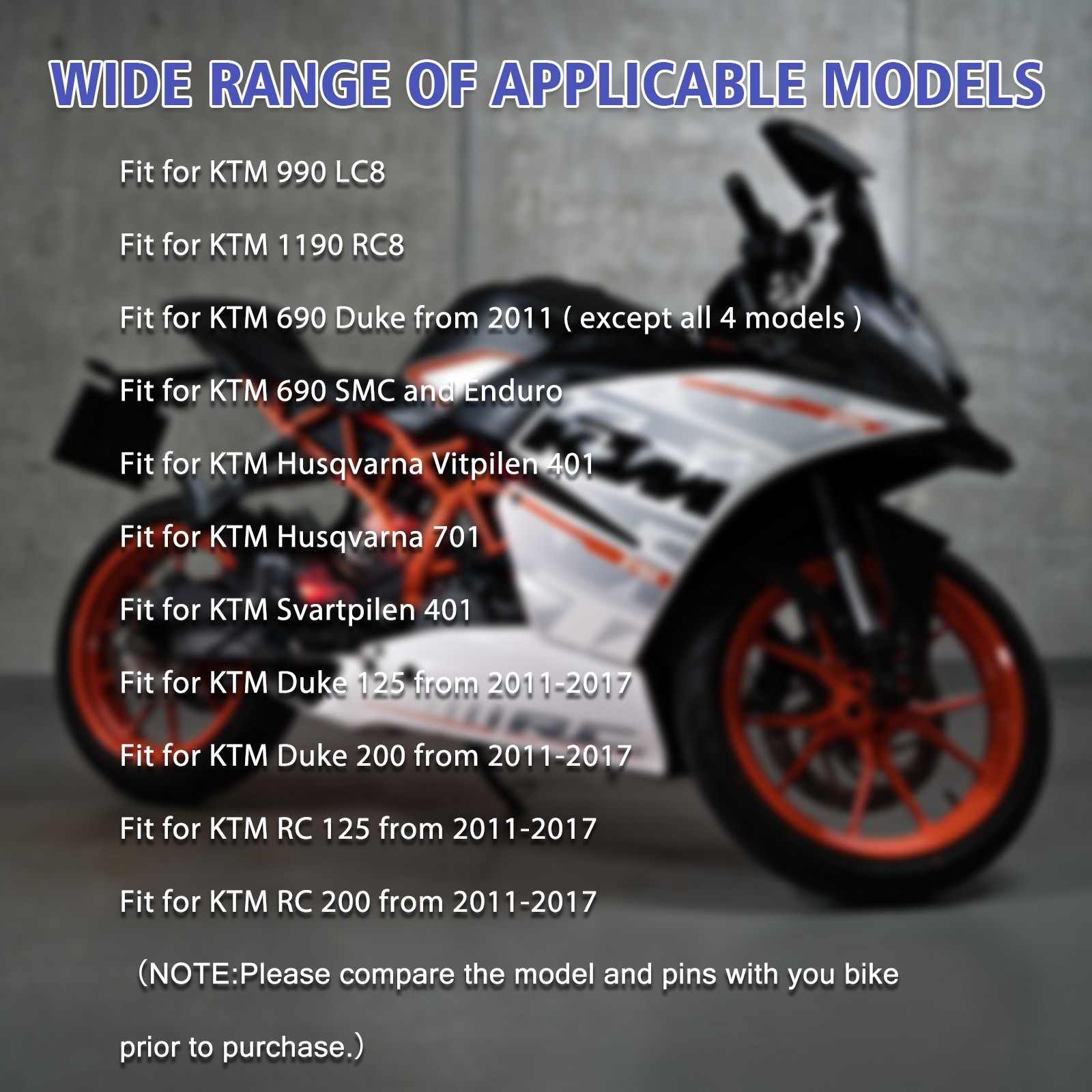 OBD2 Adapter for KTM 6 Pin to 16Pin Diagnostic Cable Fits KTM Duke Motorcycle