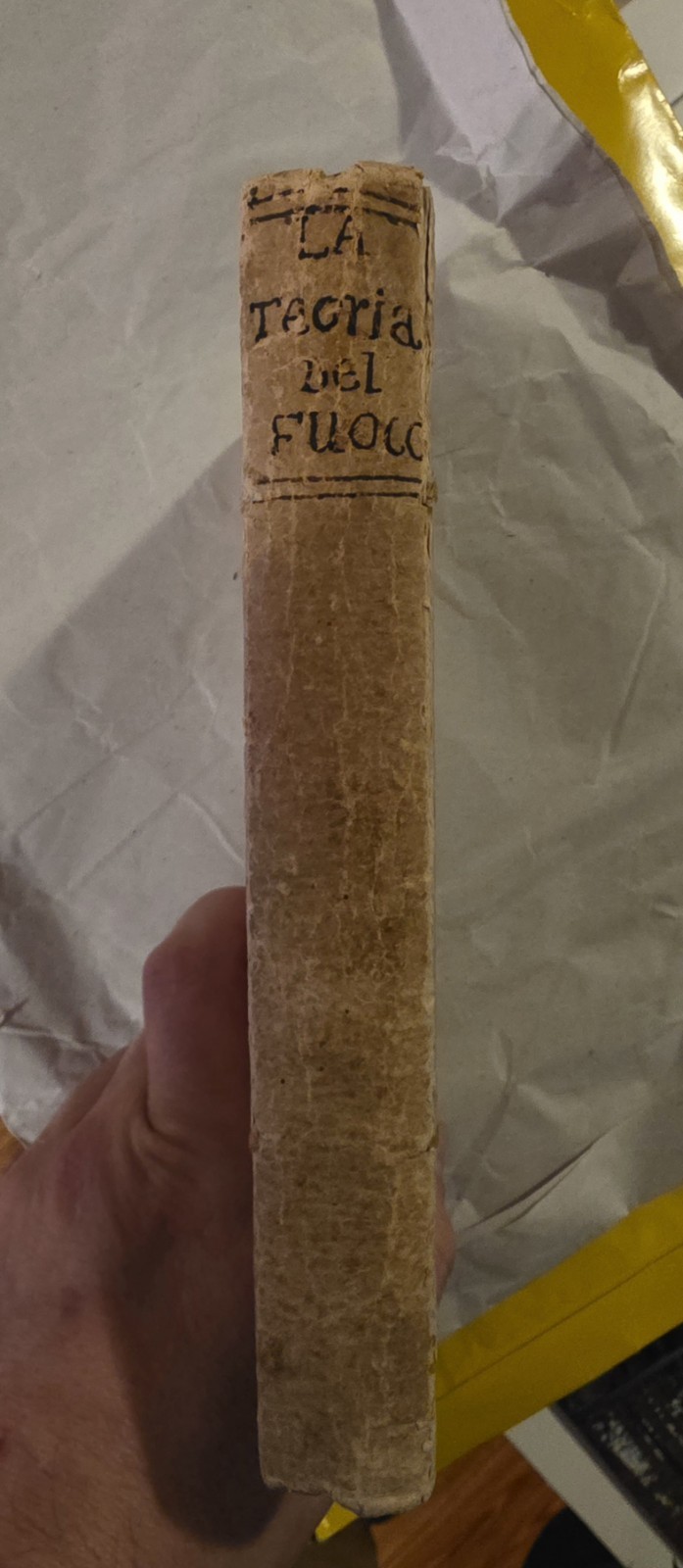 “The Theory of Fire” 1774 Rare Alchemy Florentine Text