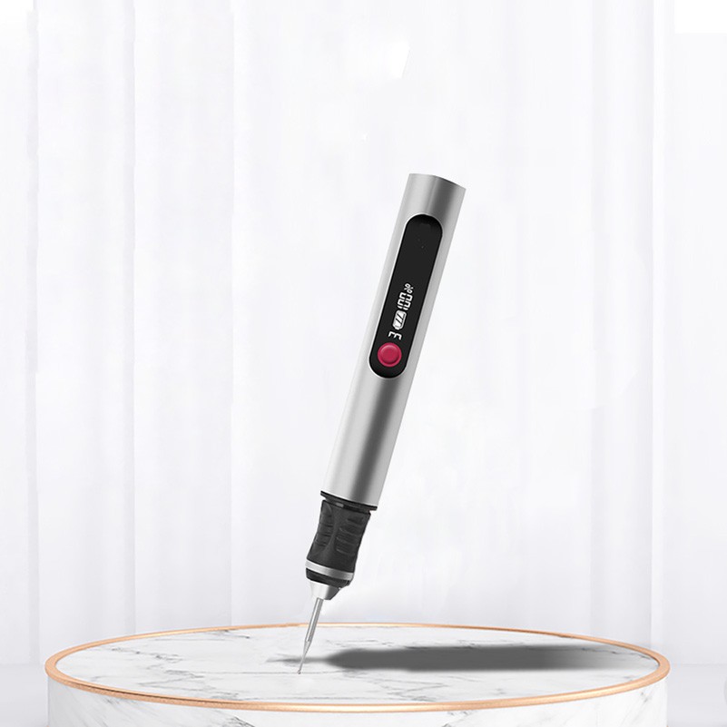 USB Rechargable Engraving Pen with 30 Bits Mini Electric DIY Engraver Cordless
