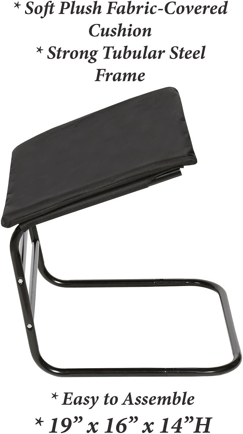 Supportive Padded Leg Rest Foot Stool Relaxation Improve Circulation Ottoman NEW