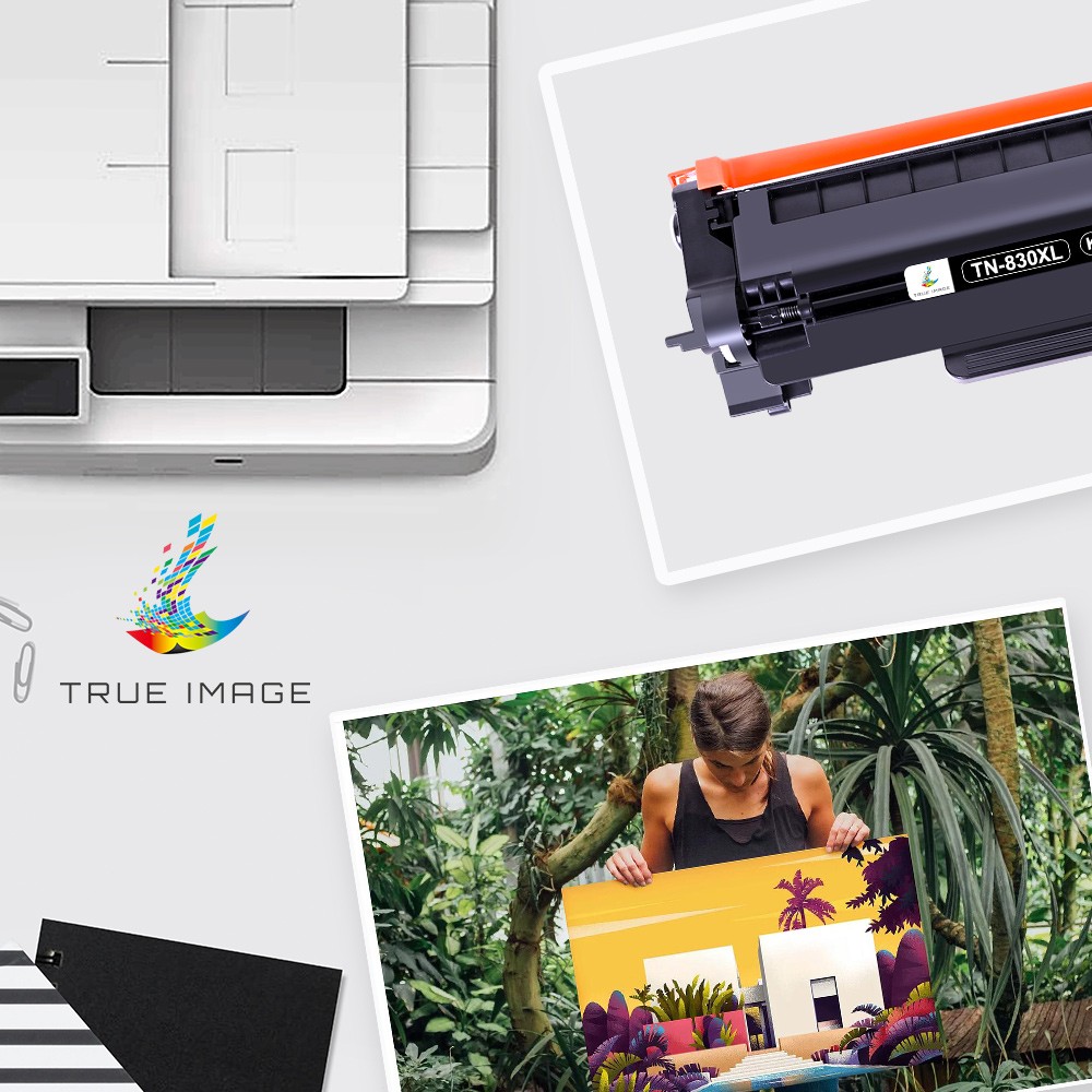 4PK TN830 XL Toner CartridgeFor Brother TN830XL DCP-L2640DW HL-L2405W L2640DW