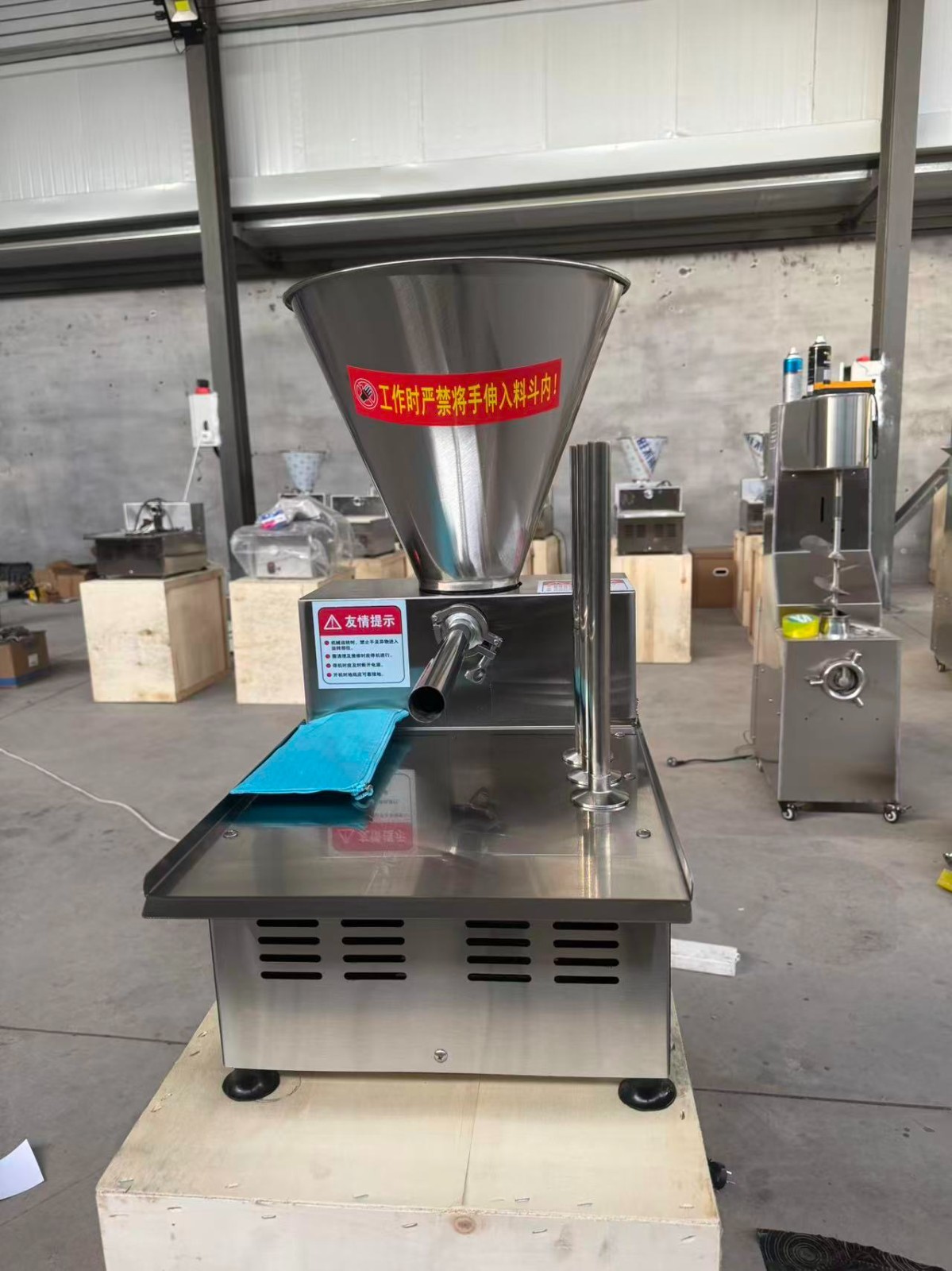 Kolice Commercial Automatic Sausage Stuffer Machine,Meat Filling Machine 3 Tubes