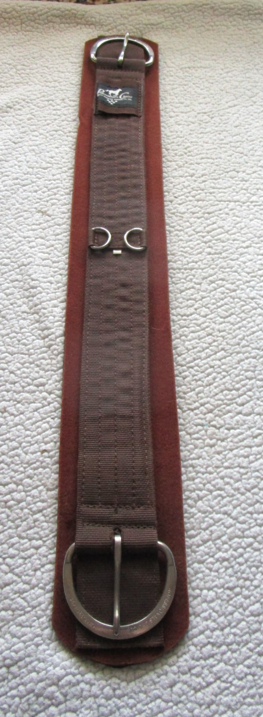 34” Professionals Choice BROWN Western Cinch