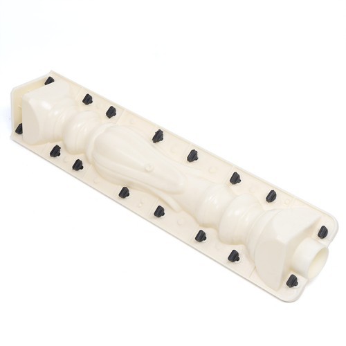 White 27.6 in Railing Mould Balustrade Mold Column Suitable For Concrete Plaster