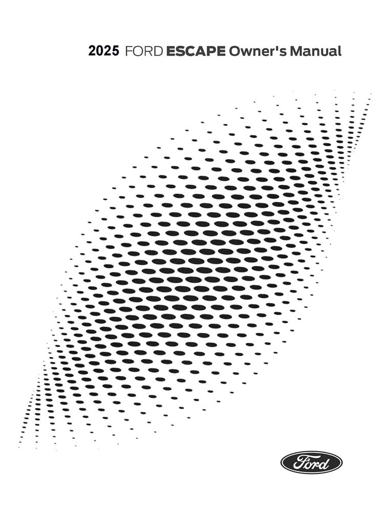 2025 Ford Truck Escape Owner's Manual