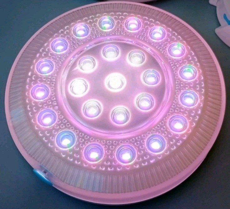 Rechargeable Submersible LED Pool Lights Wireless APP Control Waterproof 4 Pack