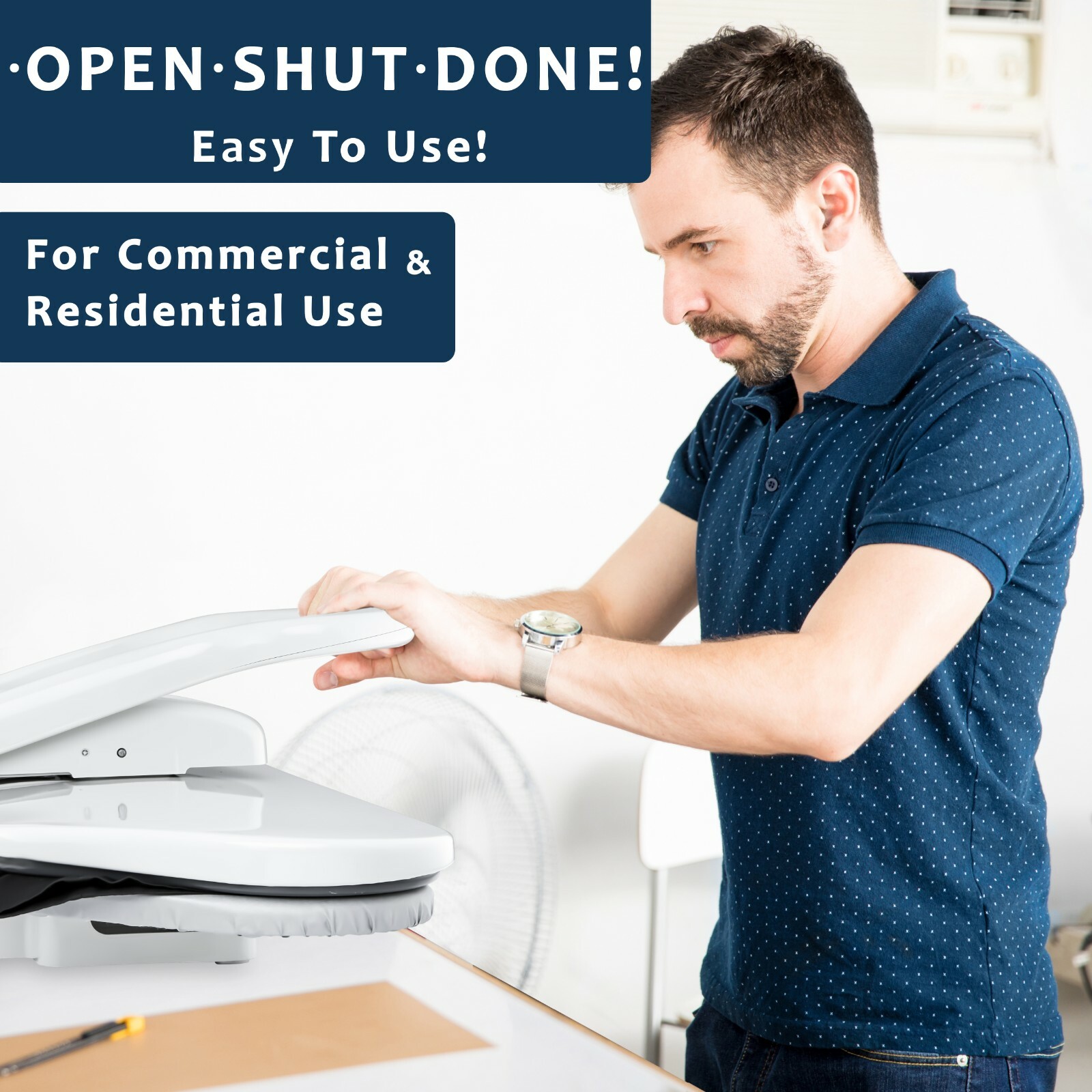 Speedy Press Oversized Iron Steam Press Delivers 100 Lbs. of Pressing Pressure