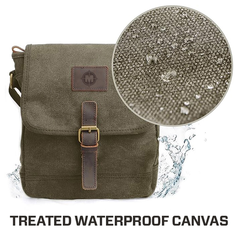 Muzzle-Loaders Canvas Possibles Bag - Black Powder Shooting & Range Bag