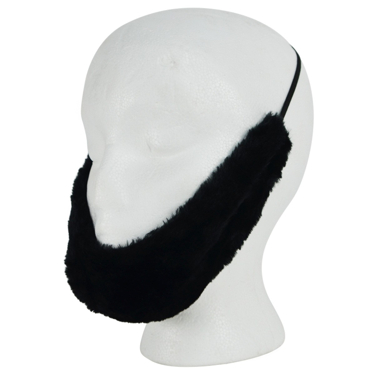 Fake Black Facial Hair Farmer/Lincoln Beard Adult Halloween Costume Theatre Prop