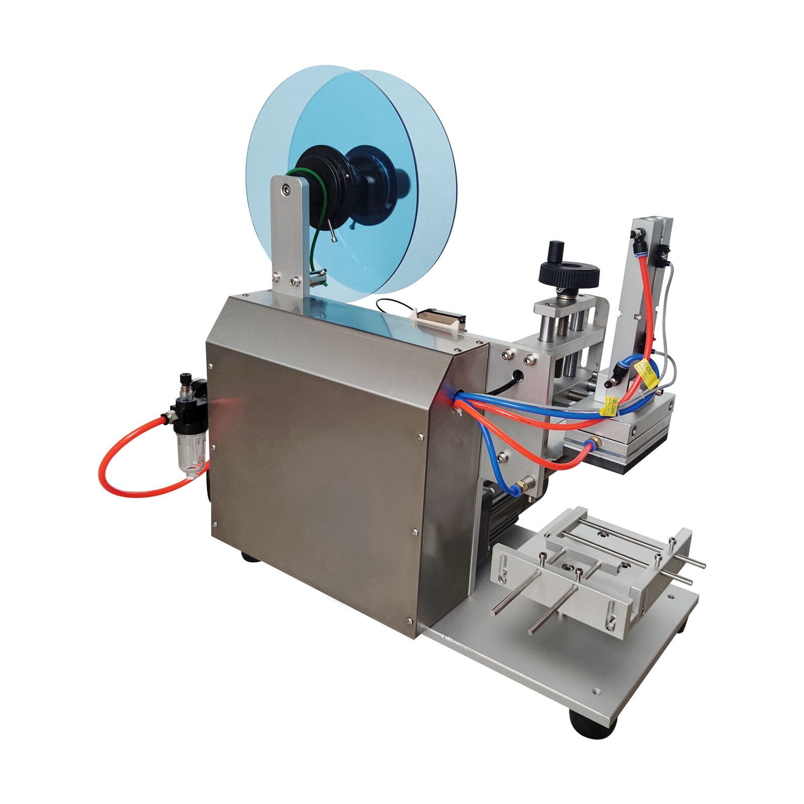 Semi-Auto Plane Labeling Machine Flat Surface Labeler Label Applicator Machine