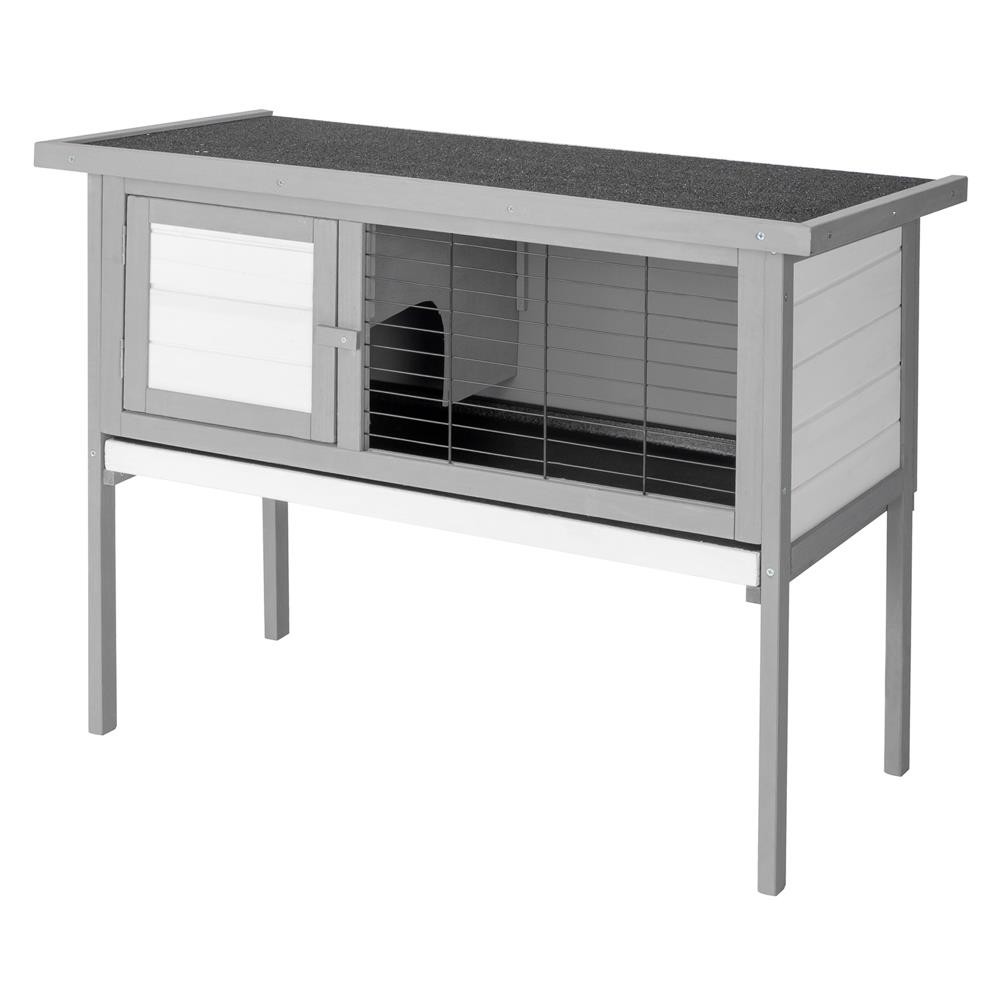 Garden 36in Elevated Rabbit Hutch Cage for Small Animal Poultry House Outdoor