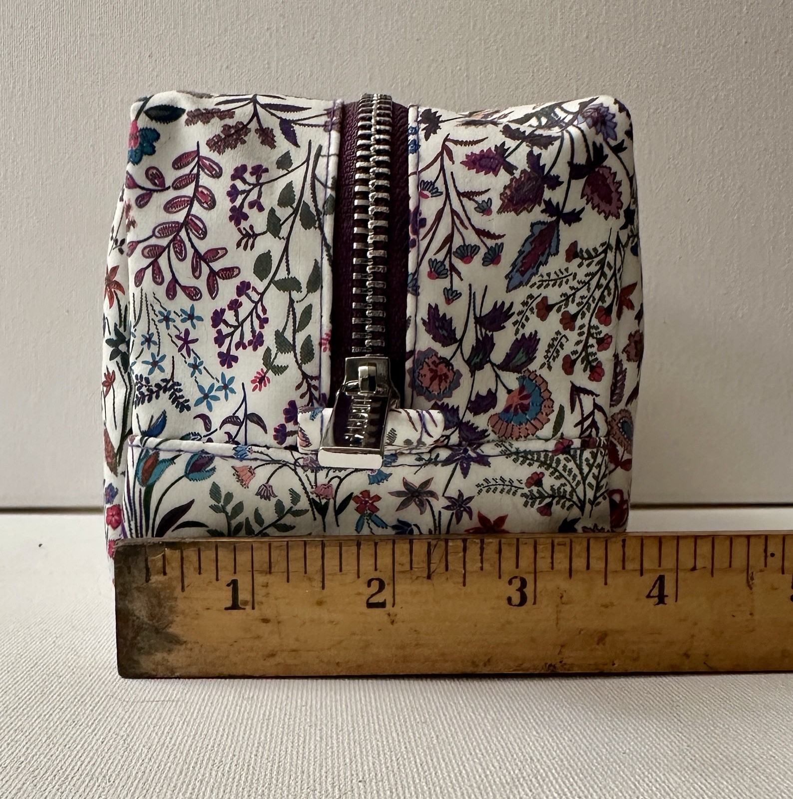 Liberty London Shepherdly Song Print Cosmetic Travel Makeup Pouch Wash Bag