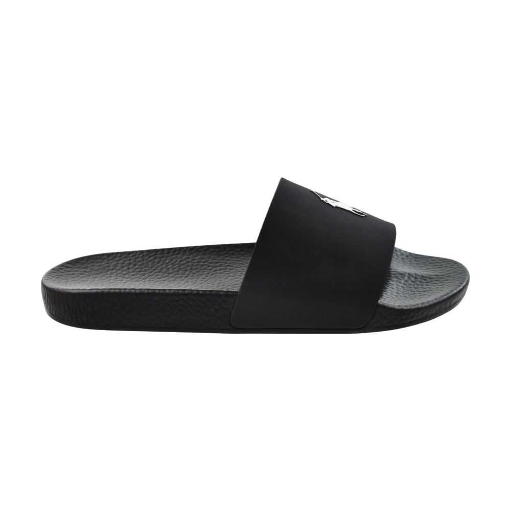 Polo Ralph Lauren Signature Pony Men's Slides Black/White 809852071-011