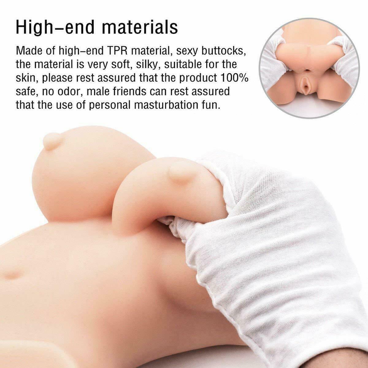 Male-Realistic-Size-Soft-Silicone-Sex-Doll-Adult-Love-Torso-Doll for Men toy