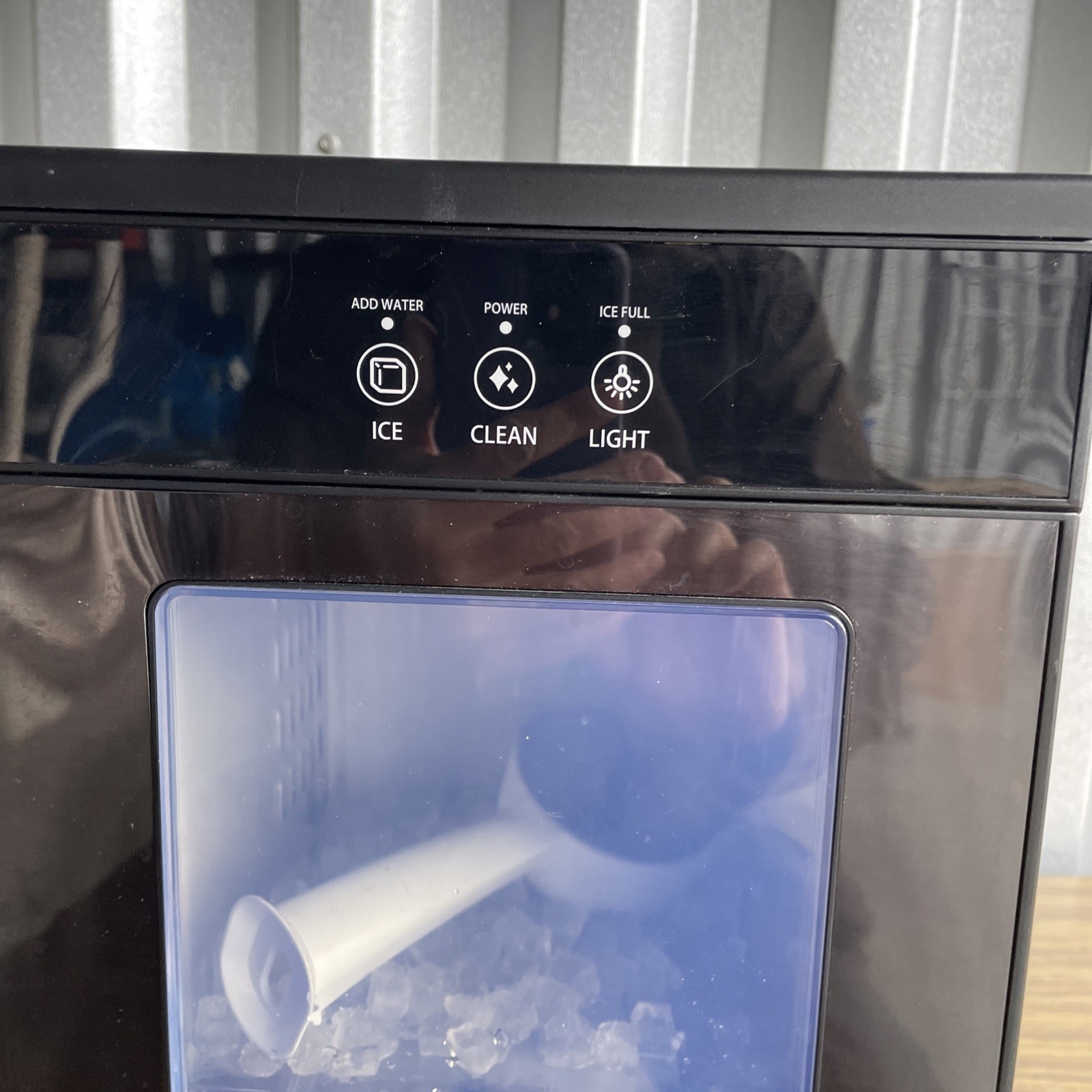 Newair 44lb Countertop Nugget Ice Maker NIM044BS00 Black