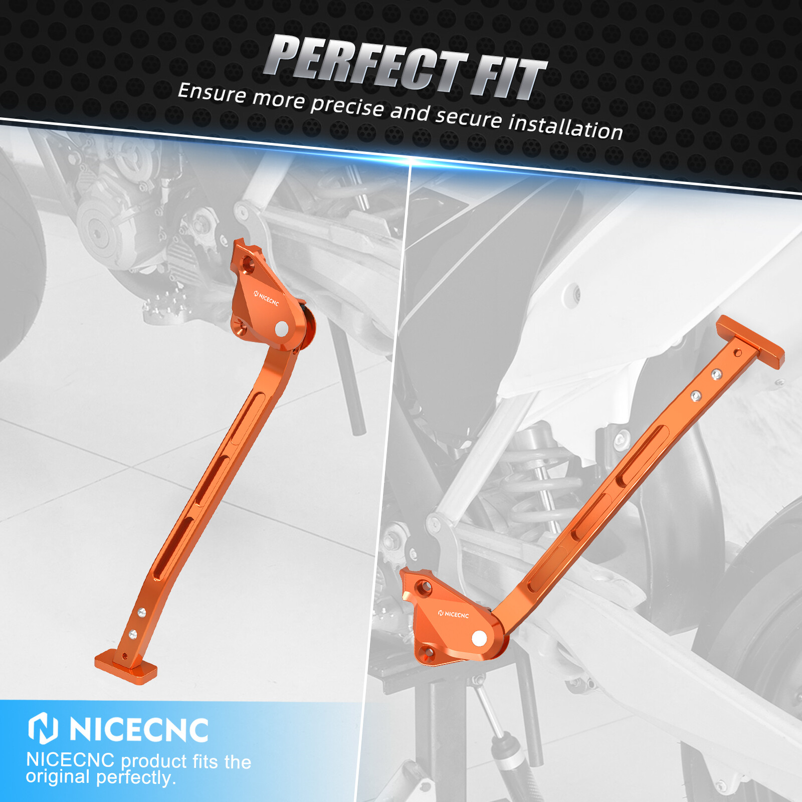 NiceCNC Kickstand Side Stand For KTM 125 150 SX 250 350 450 SXF 2016-2024