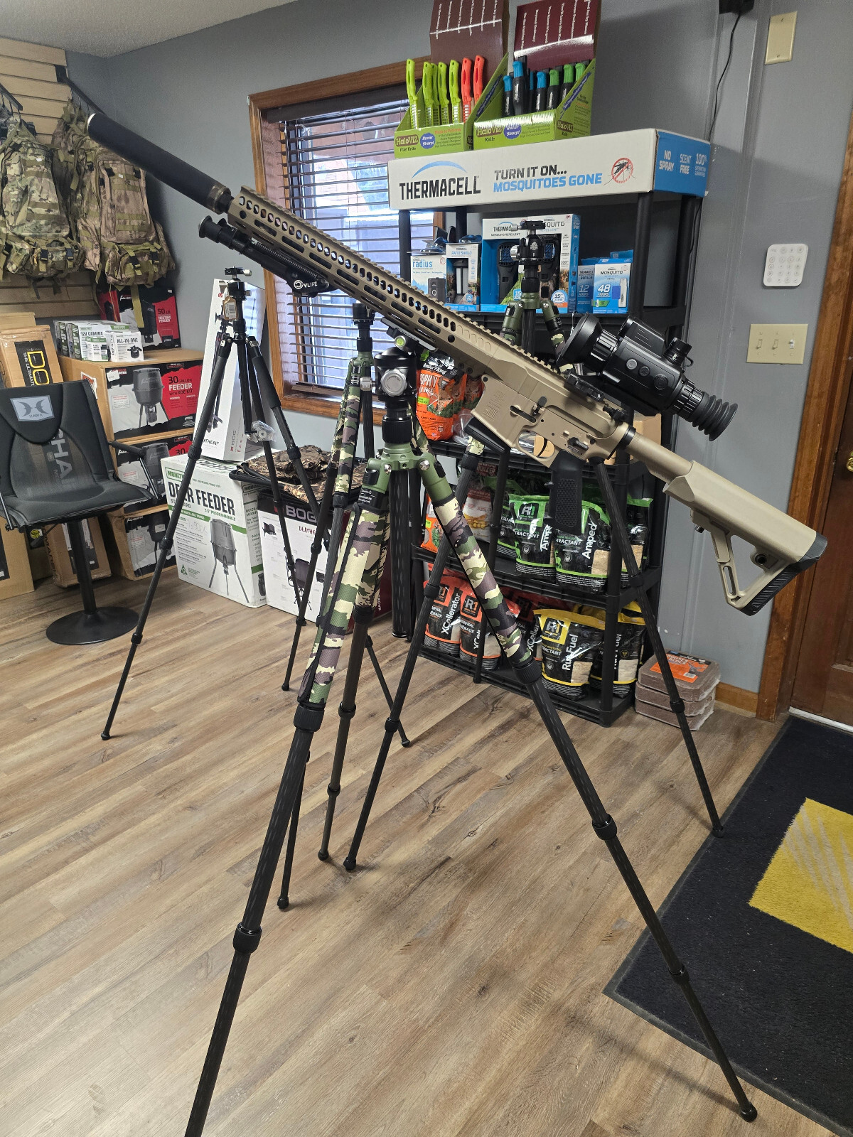 Predator Hunting Tripod Carbon Fiber Arca Mount 1/2 Cost of Traverse or Two Vets