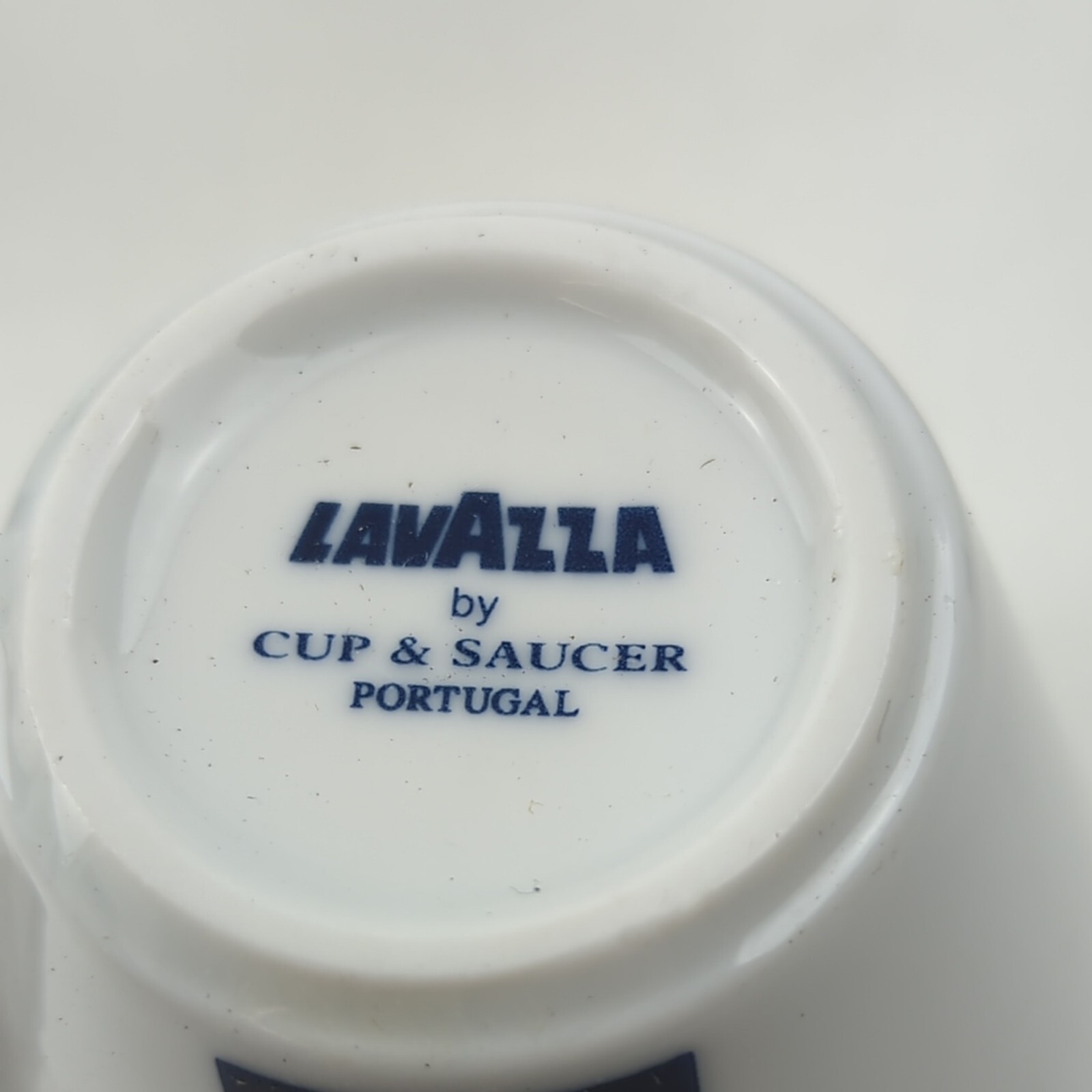 12 Lavazza Espresso Porcelain Coffee Demitasse 2" Cup Mug Blue Logo Tazze Caffe