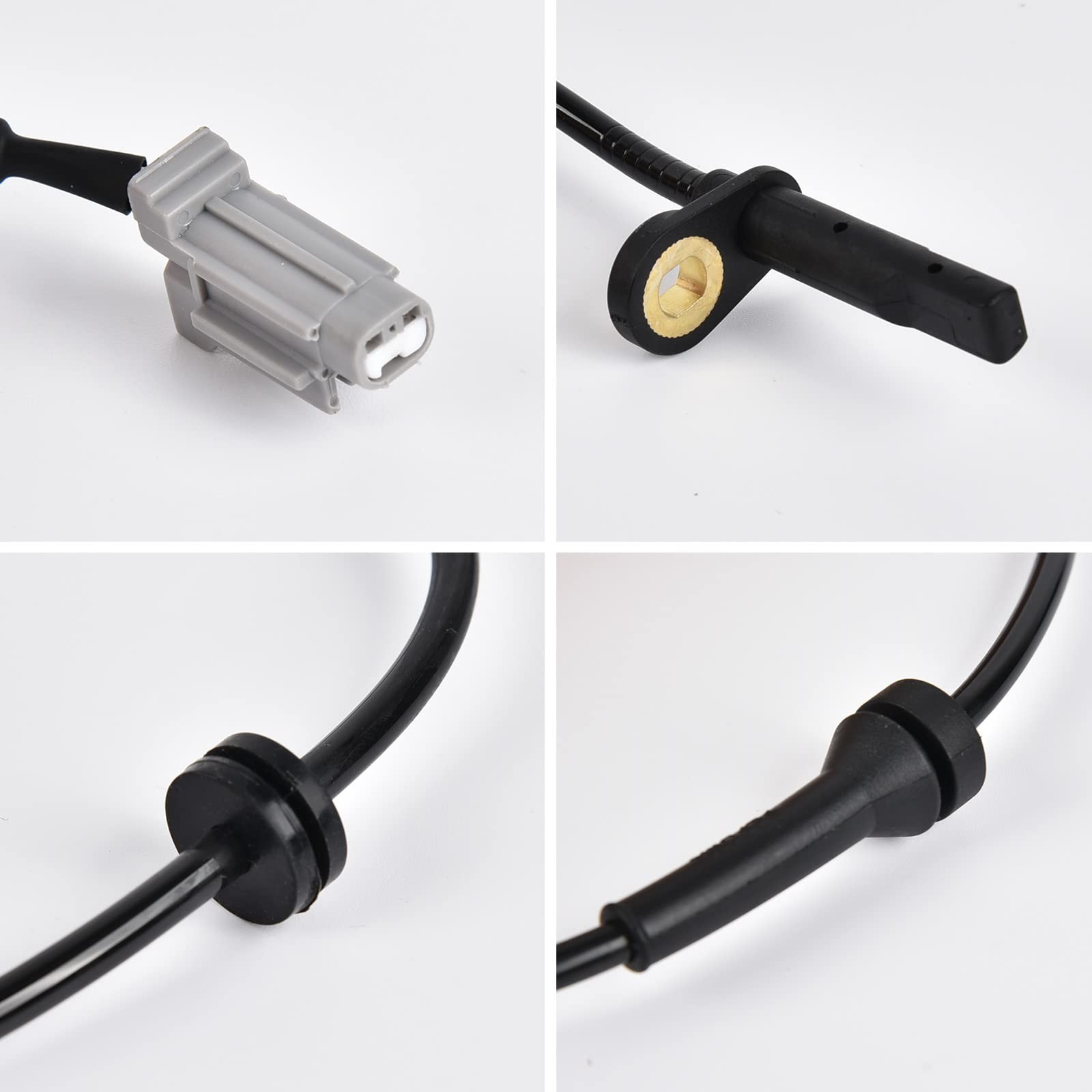 ABS Wheel Speed Sensor Front Left Right, Compatible with Nissan 2013-2020, Al...