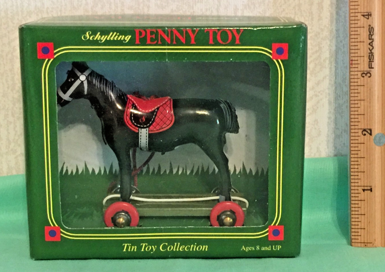 SCHYLLING Penny Toy - Tin Metal HORSE - NIB      (S85)