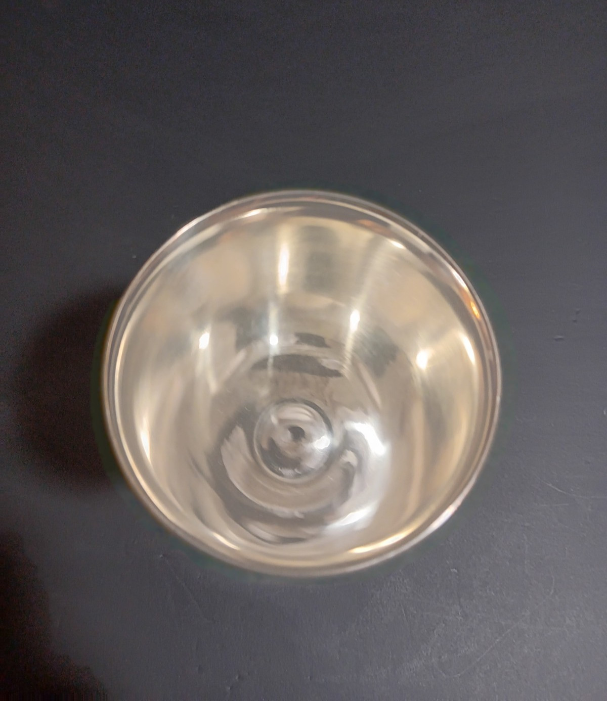 Vintage Crosby Spain Silver Plated Goblet Chalice Cup Wine Glass Made in Spain